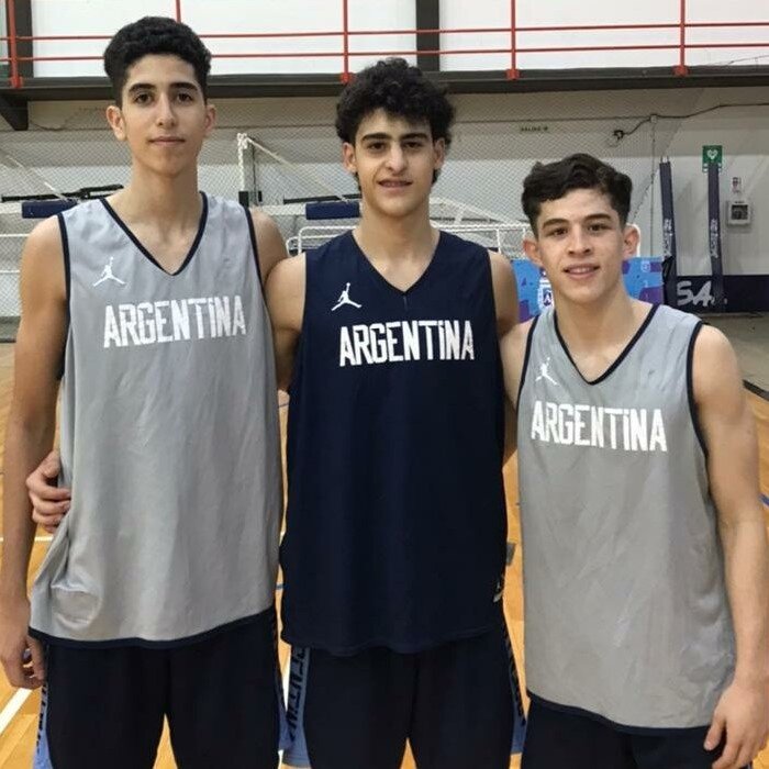 Espinosa, Moussa y Abratte con la Selección Argentina con vistas al FIBA Américas 2022 y el Mundial 2023